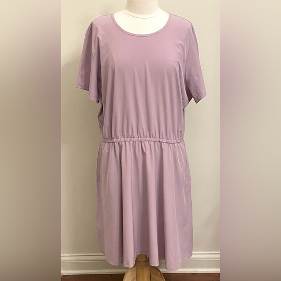 Duluth Trading Co Dresses & Skirts - Duluth Trading Co Flexcellence Lilac Purple SZ 1X Minimalist Sporty Chic Dress